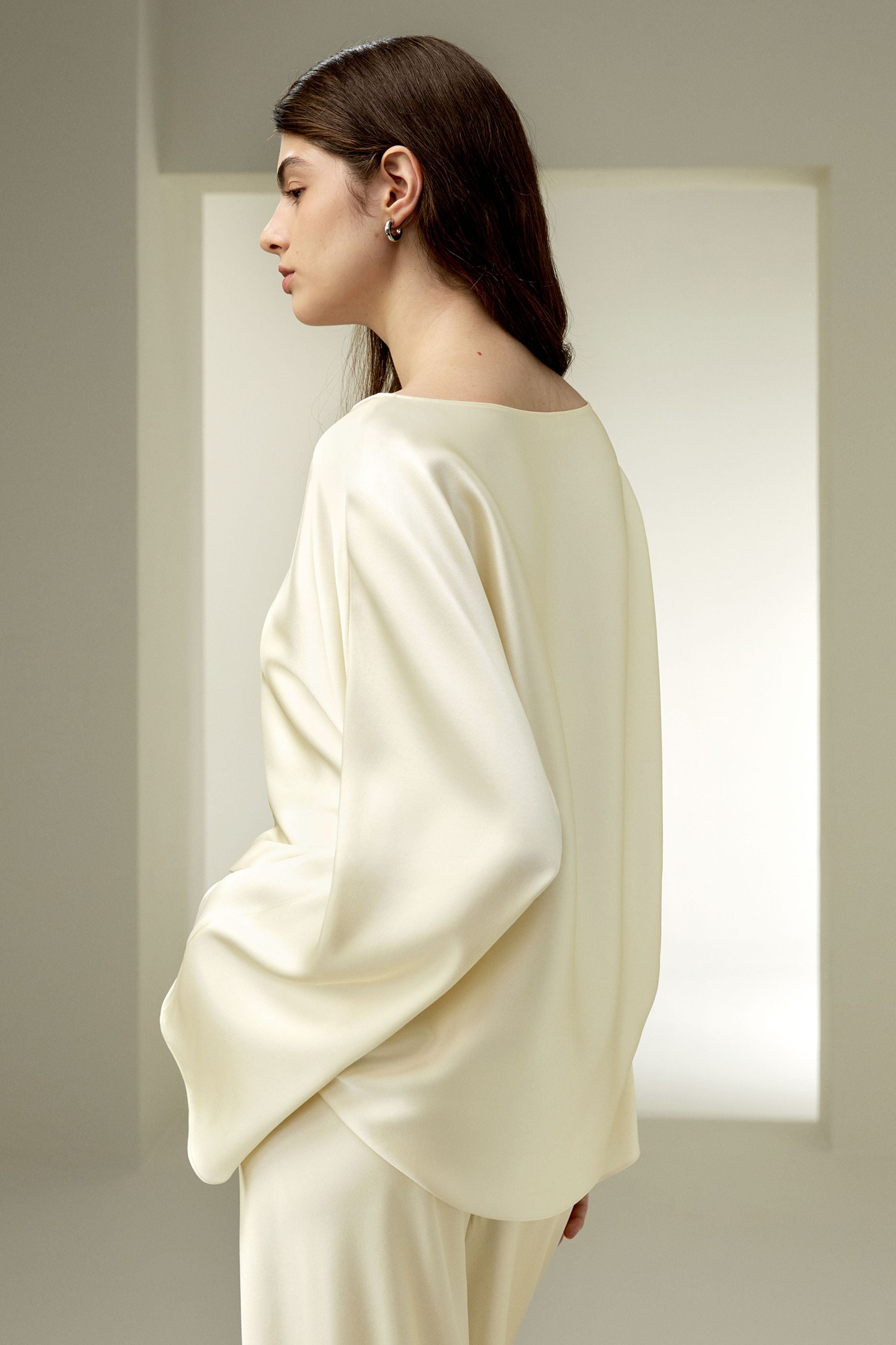 Silk Crewneck Set