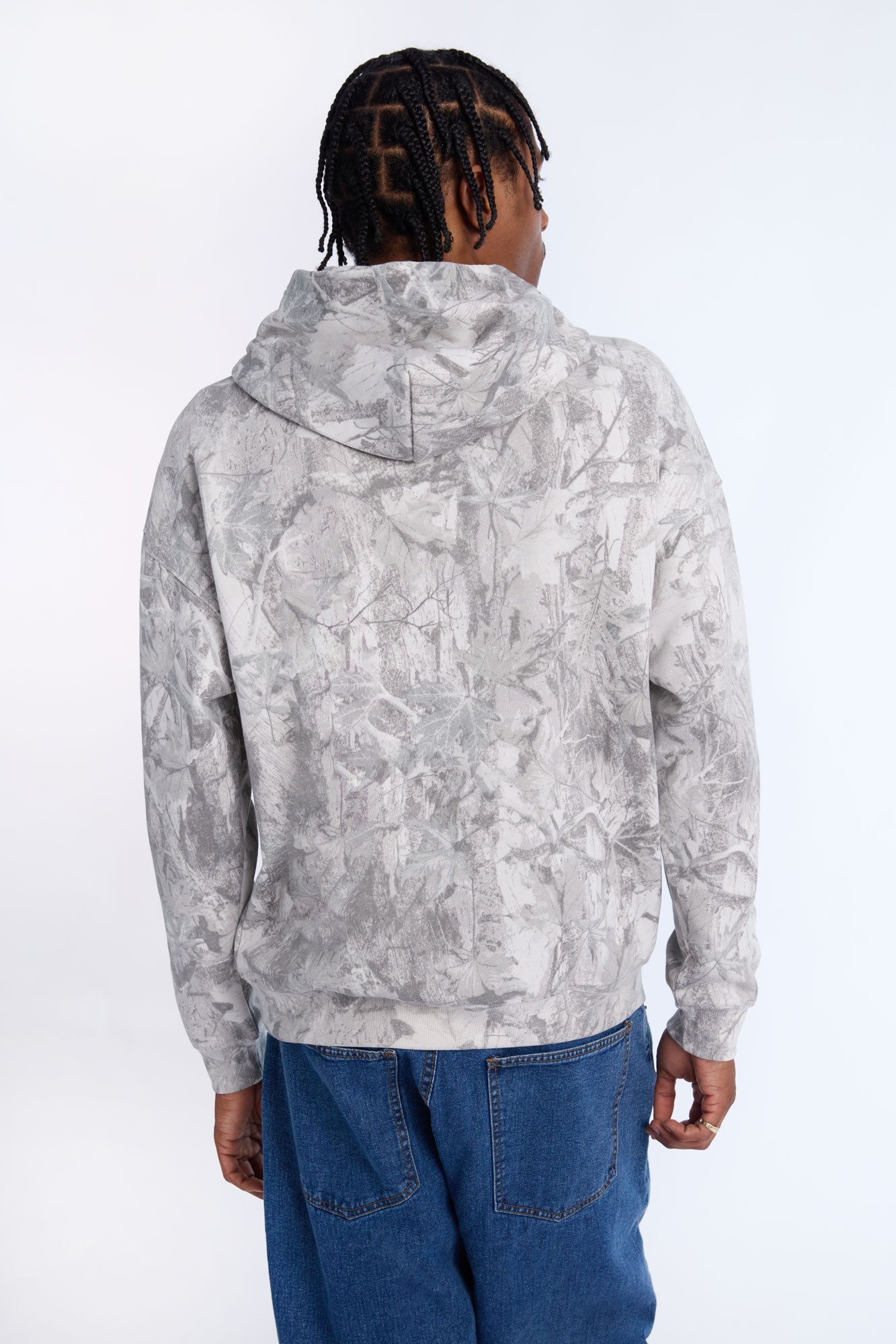 AERO Tree Camouflage Boxy Hoodie