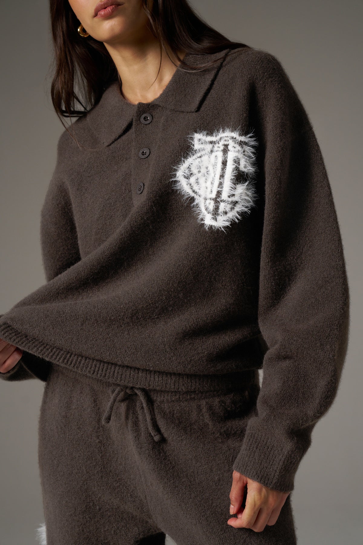 Monogram Fluffy Tracksuit