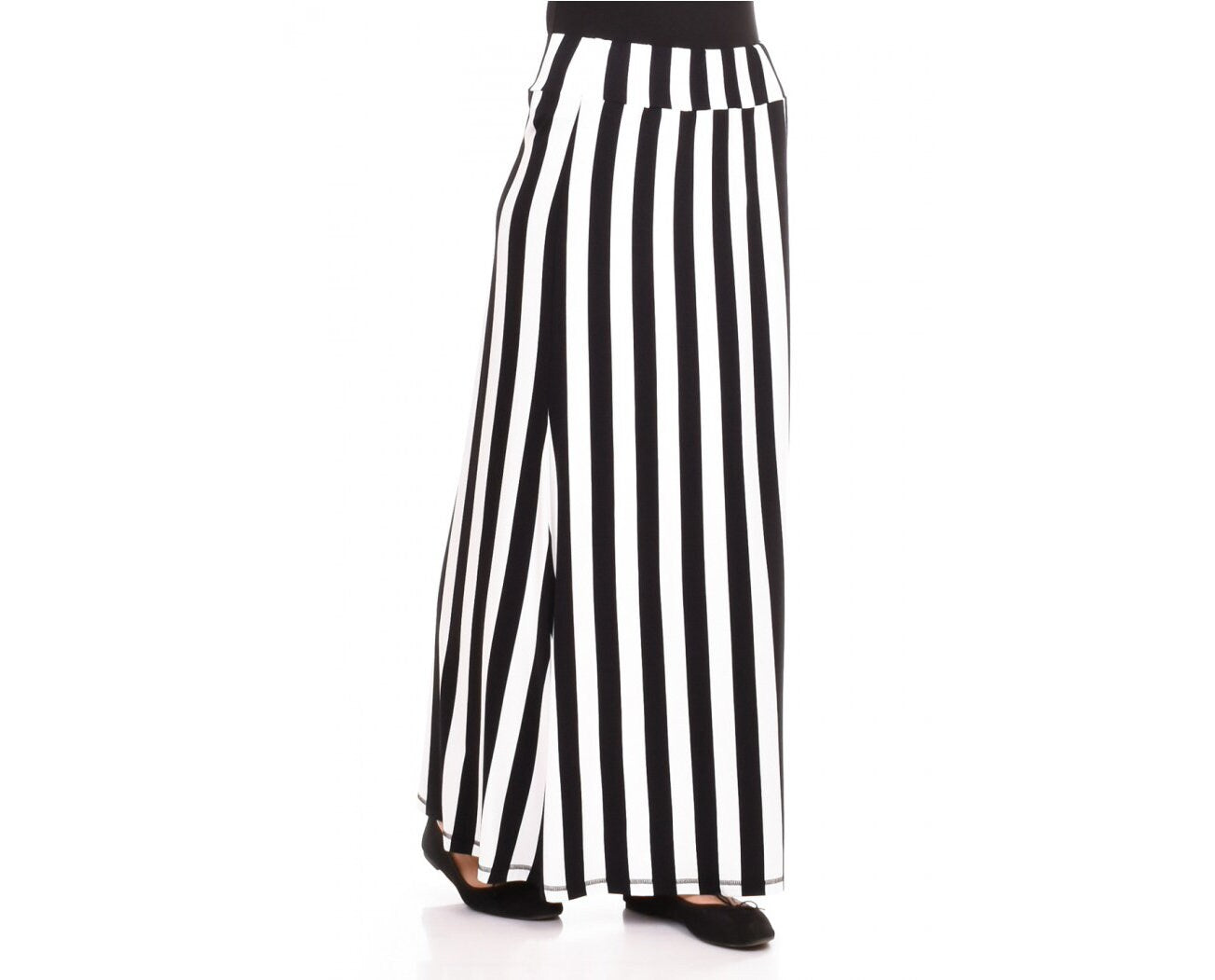 Striped High Waist Skirt