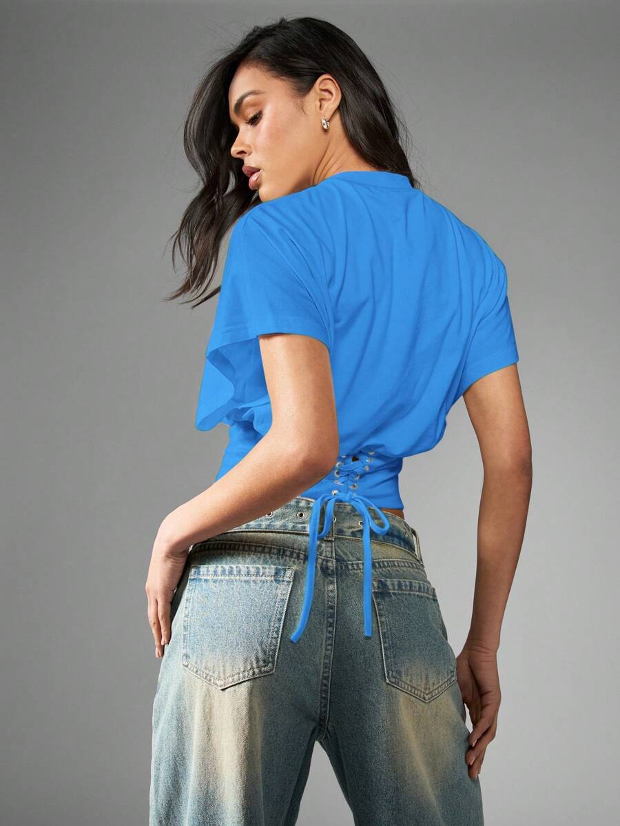 Cap Sleeve Crop Top