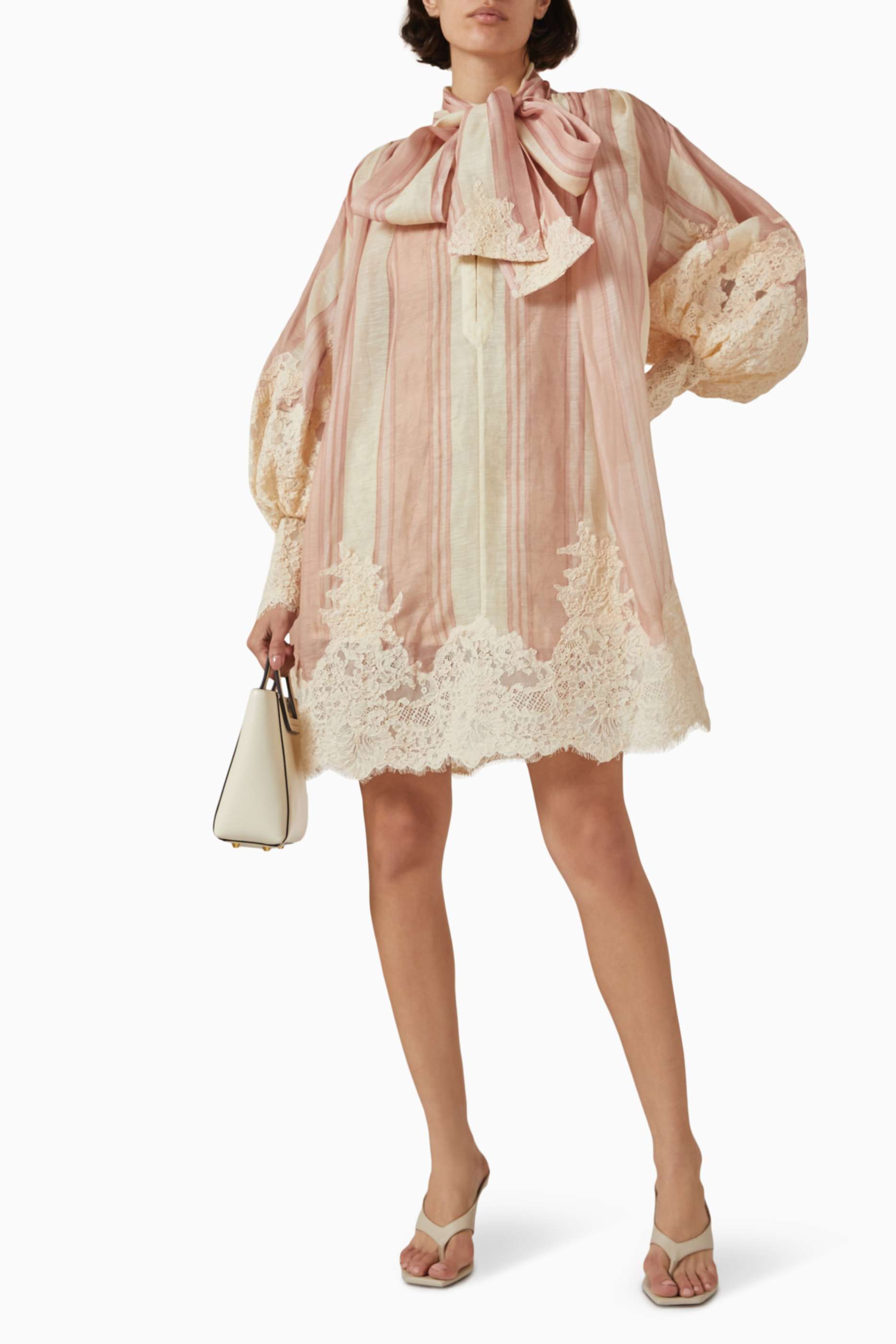 Calani Rose Veil Dress