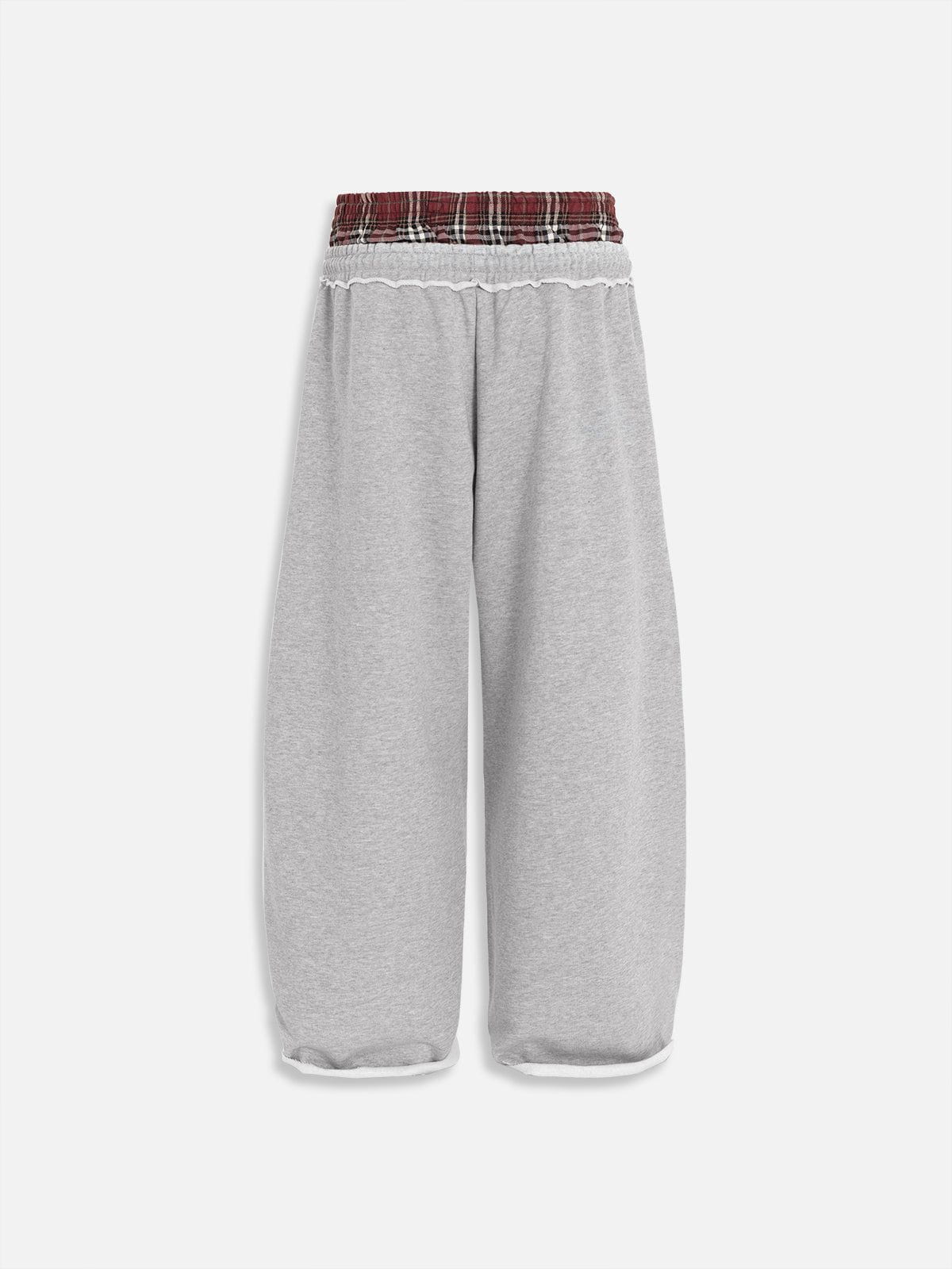 Calani Double Waist Baggy Sweatpants
