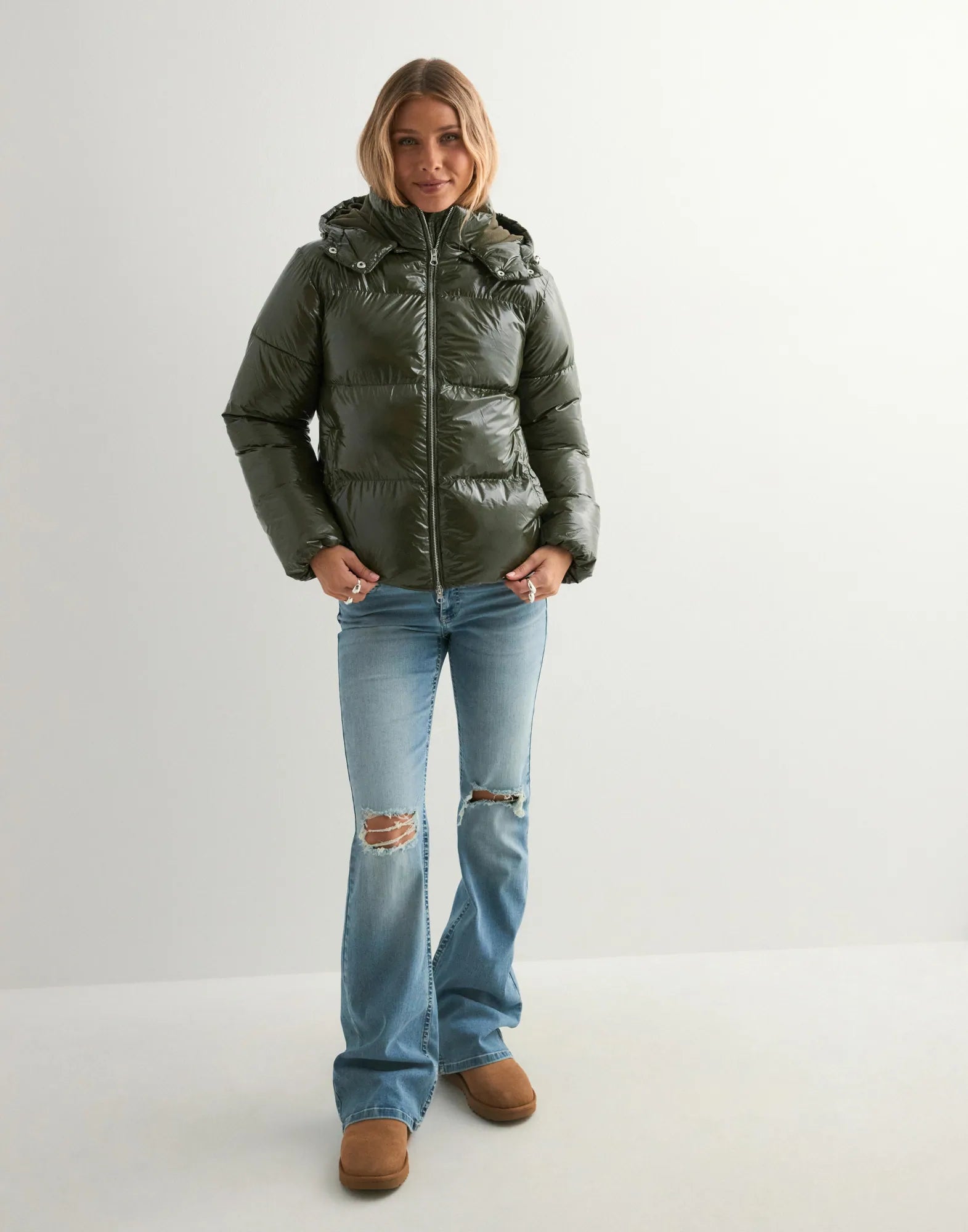 Shiny Everyday Puffer Jacket