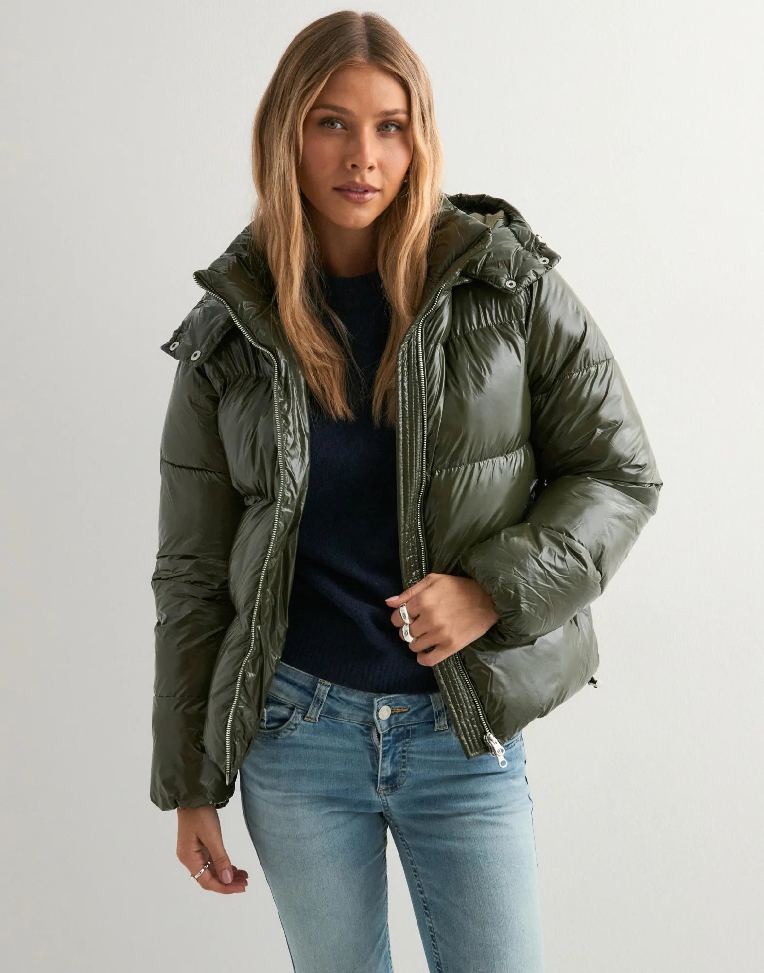 Shiny Everyday Puffer Jacket