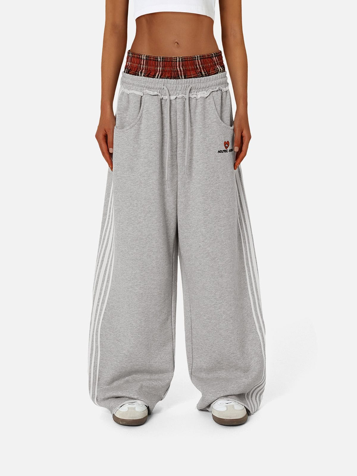 Calani Double Waist Baggy Sweatpants