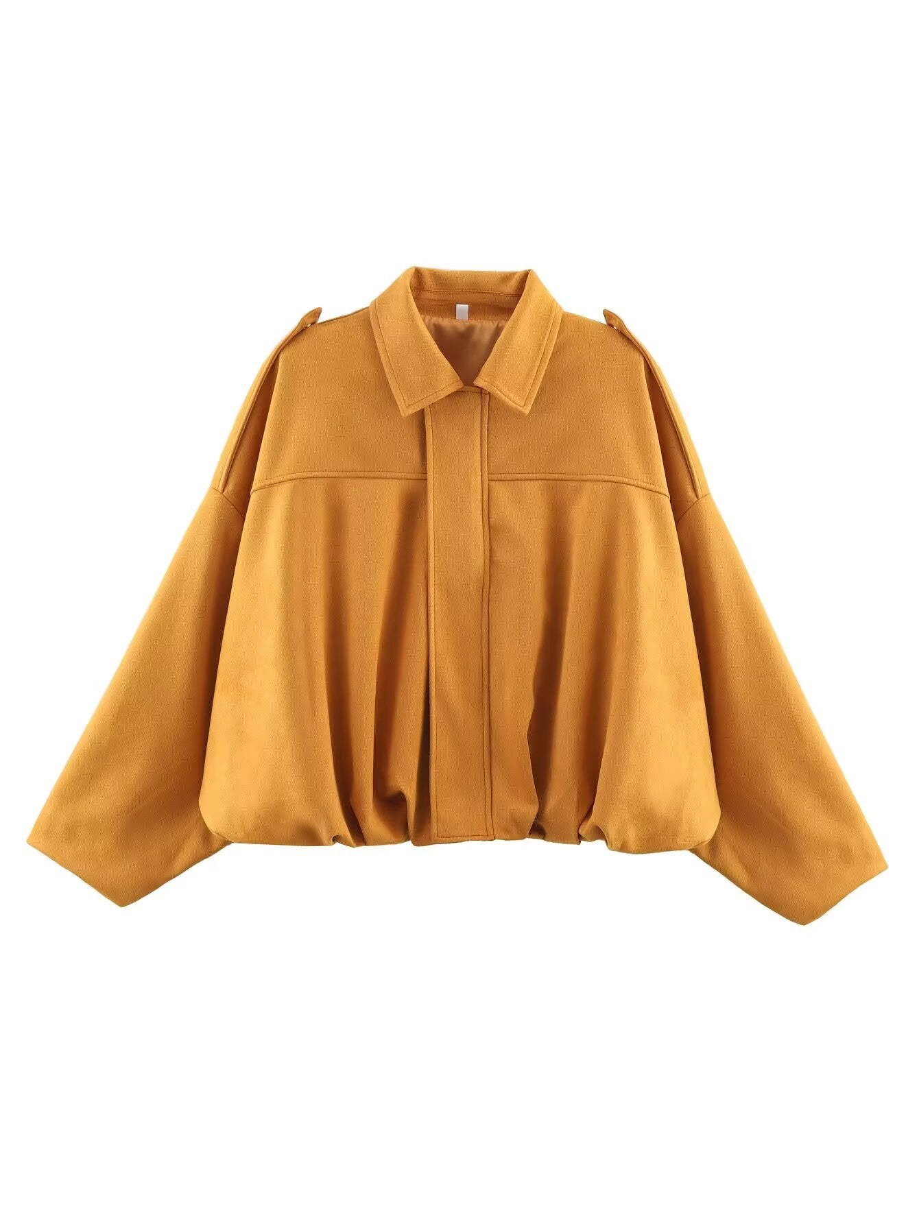 Calani Faux Suede Bomber Jacket