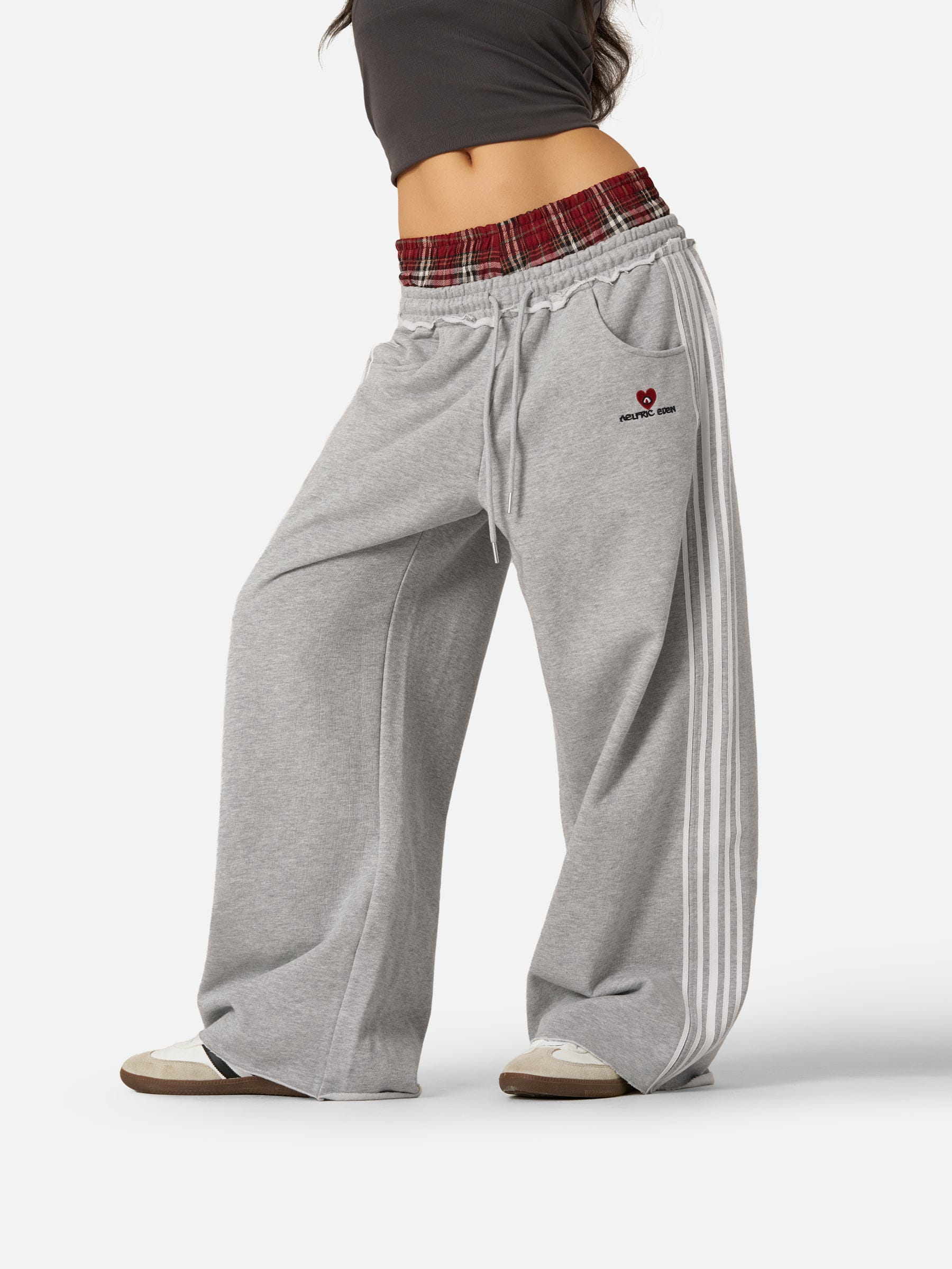 Calani Double Waist Baggy Sweatpants