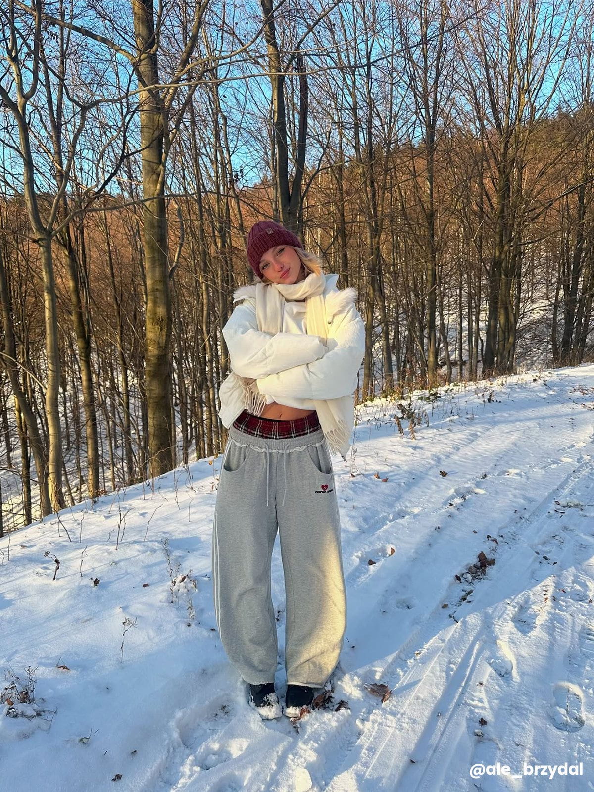 Calani Double Waist Baggy Sweatpants